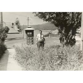 Telephone kiosk Margaret Street, Fairlight, 23rd January 1948