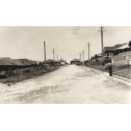 Violet Street from Maretimo, Balgowlah, 13th November 1937