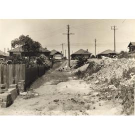 Violet Street, Mr Ellison's property, Balgowlah, 25th November 1937