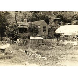 W Verrall's house and boatshed, Manly, 20th January 1938