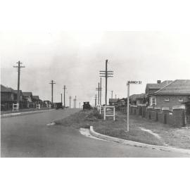 Wanganella Street south from Audrey, Balgowlah, 20th January 1937
