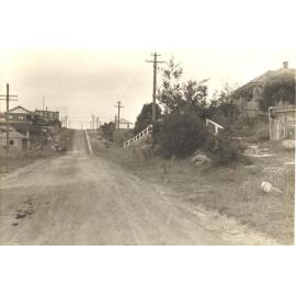 West Street south from Griffiths, Balgowlah, 20th January 1937