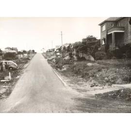 Woodland Street corner Abbott Street, Balgowlah Heights, October 1951