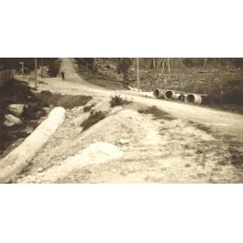 Woodland Street intersection with Beach Street, Balgowlah Heights, 28th November 1929