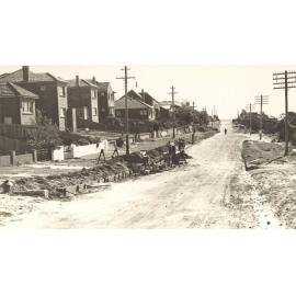 Woodland Street north from Ernest Street, Balgowlah Heights, 11th August 1942