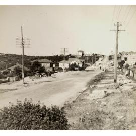 Woodland Street south from Hilder Road, Balgowlah Heights, 11th August 1942