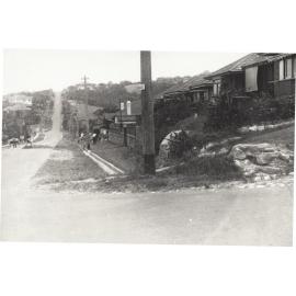Woodland Street south from White, Balgowlah Heights, 26th January 1939