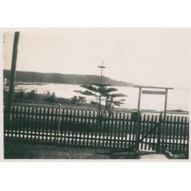 View from Sulmare Guest House verandah in Oaks Avenue Dee Why, 1938