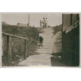 Steps leading from Dee Why Beach to Oaks Avenue