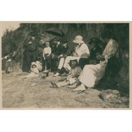 Fletcher Family Picnic, Dee Why Beach, 1924