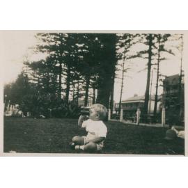 Russell Doust at Manly Beach 1930