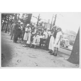 Fletcher Family Picnic at Manly Beach 1920s
