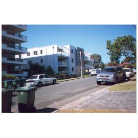 Newly built residential apartment buildings on Westminster Avenue, Dee Why 2005