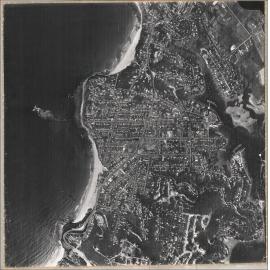 Aerial photograph of Newport, Bilgola Plateau, 1965