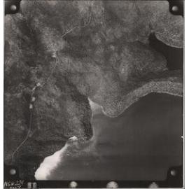 Aerial photograph of America Bay, Flint And Steel Bay, Ku-ring-gai Chase, 1956