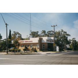 Belrose ambulance station, Corner Forest Way & Wearden Road 1988