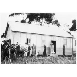 Opening of St Stephens Anglican Church, Forest Way, Belrose 1935