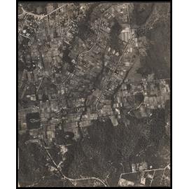 Aerial photograph of Mona Vale, Warriewood, 1951