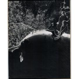 Aerial photograph of Newport, 1951