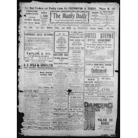 The Manly Daily, Wednesday 25 January 1922