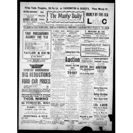 The Manly Daily, Wednesday 4 July 1923