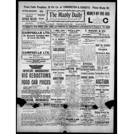The Manly Daily, Thursday 5 July 1923