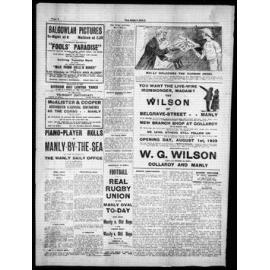 The Manly Daily, Saturday 28 July 1928
