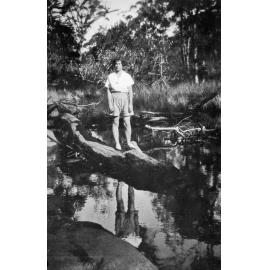Eva Osborne at Middle Creek, Narrabeen