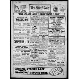The Manly Daily, Wednesday 2 July 1930
