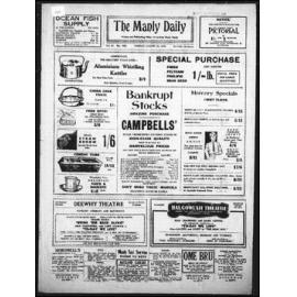 The Manly Daily, Tuesday 8 August 1933