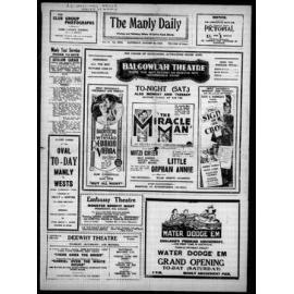 The Manly Daily, Saturday 26 August 1933