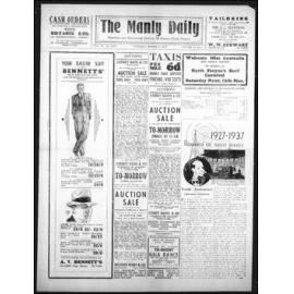 The Manly Daily, Thursday 11 March 1937