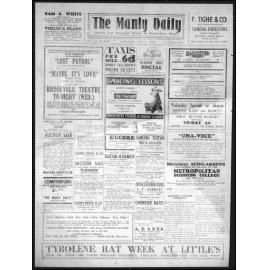 The Manly Daily, Wednesday 8 June 1938