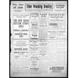 The Manly Daily, Wednesday 20 September 1939