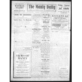 The Manly Daily, Wednesday 8 November 1939