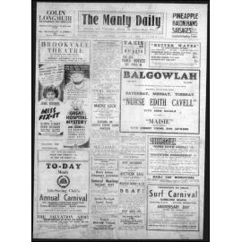 The Manly Daily, Saturday 27 January 1940