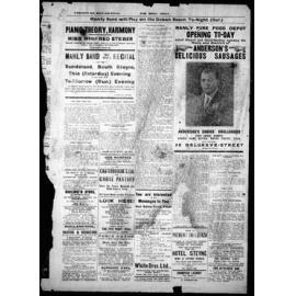 The Manly Daily, c1919