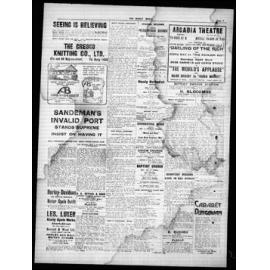 The Manly Daily, various cuttings c1923