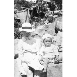 Osborne brothers at home, 'La Vista' 62 Alexander Street, Collaroy