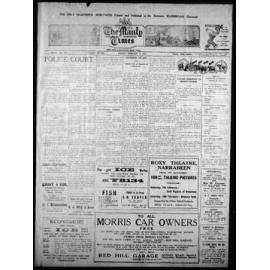 The Manly and Warringah Times Friday, 6 February 1931