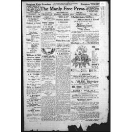 The Manly Free Press Monday, 15 December 1919