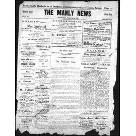 The Manly News Wednesday, 23 March 1921