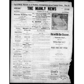 The Manly News Wednesday, 4 May 1921
