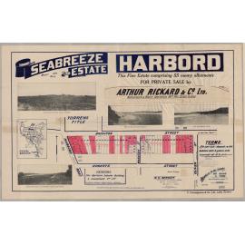 Seabreeze Estate Harbord (Freshwater) : Subdivision Plan