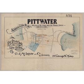 Pittwater, 1912 (Avalon & Clareville): Subdivision Plan