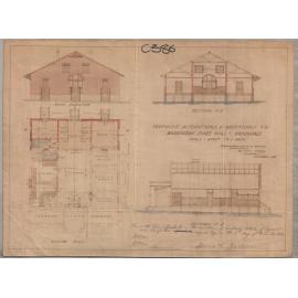 Warringah Shire Hall extensions, Pittwater Road, Brookvale 1923