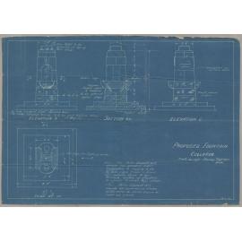 Plan of the Proposed Fountain at Collaroy Beach, 1927