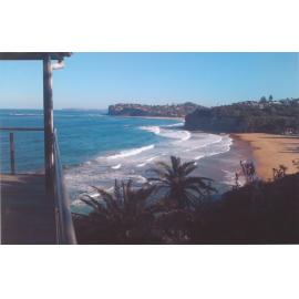 Looking south across Bilgola Beach from 54 The Serpentine 