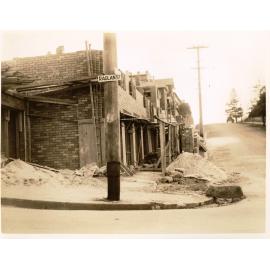 Quinton Road, corner Raglan Street, Manly, 16th May 1936