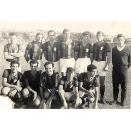 Brookvale soccer team, coached by Marin Alagich, c1950s